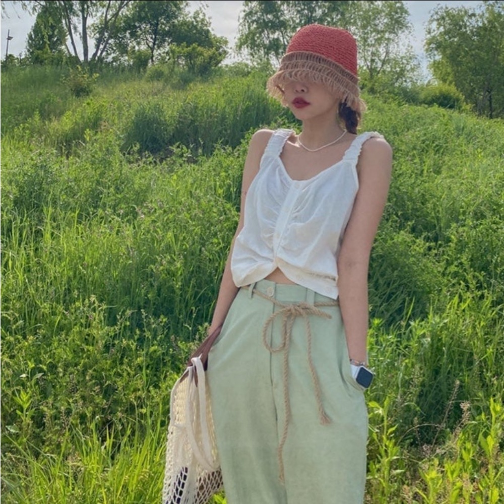 Stylenanda Wide-Leg Long Pants - Picture 2 of 8